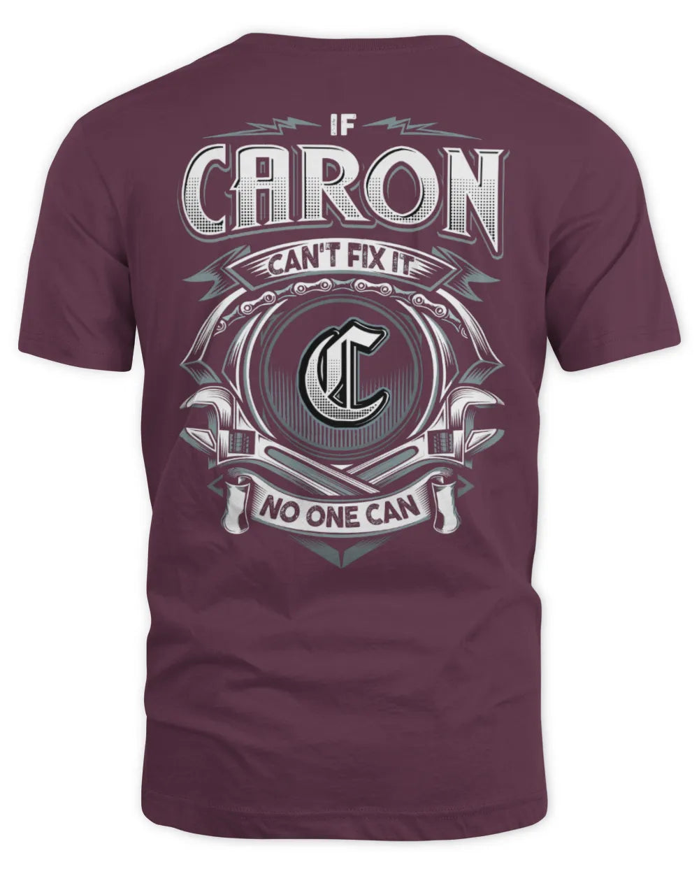 CARON AP81-K4-626 - Personalized Ahmed Quote Apparel “If Ahmed Can't Fix It, No One Can” - Unisex Standard T-Shirt - Maroon