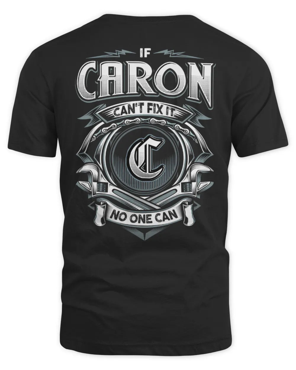 CARON AP81-K4-626 - Personalized Ahmed Quote Apparel “If Ahmed Can't Fix It, No One Can” - Unisex Standard T-Shirt - Black