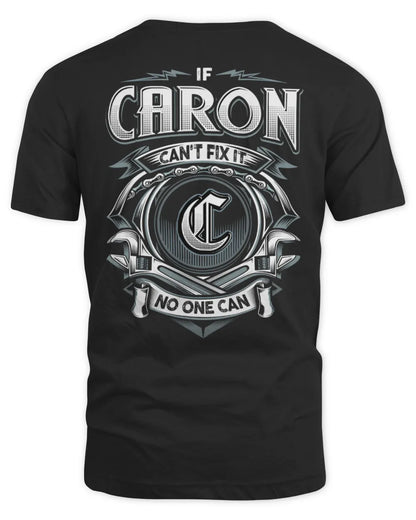 CARON AP81-K4-626 - Personalized Ahmed Quote Apparel “If Ahmed Can't Fix It, No One Can” - Unisex Standard T-Shirt - Black