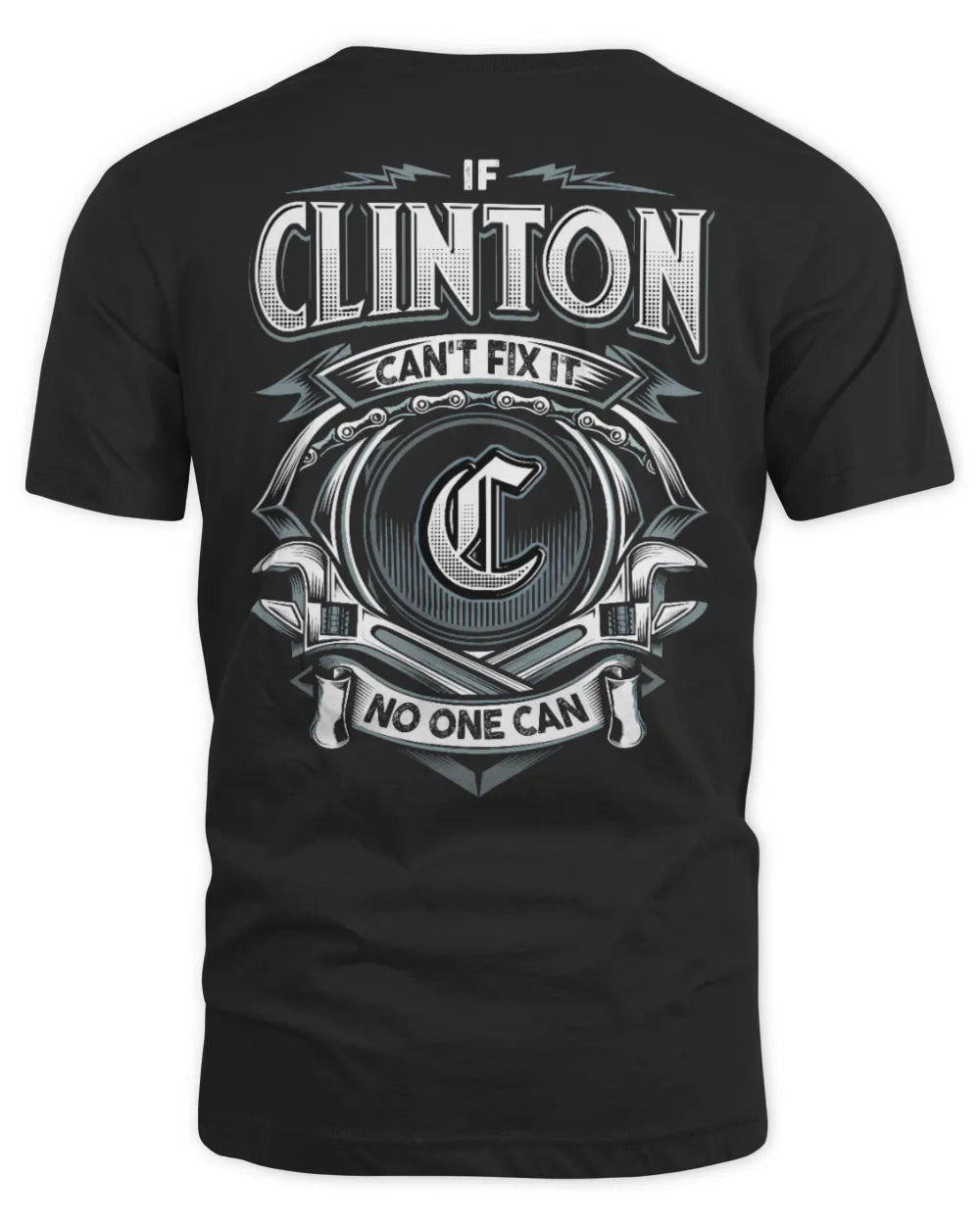 CLINTON AP81-K4-626 - Personalized Ahmed Quote Apparel “If Ahmed Can't Fix It, No One Can”