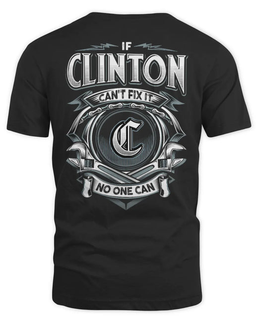 CLINTON AP81-K4-626 - Personalized Ahmed Quote Apparel “If Ahmed Can't Fix It, No One Can”