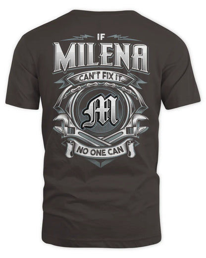 MILENA AP81-K4-626 - Personalized Ahmed Quote Apparel “If Ahmed Can't Fix It, No One Can” - Unisex Standard T-Shirt - Dark Chocolate