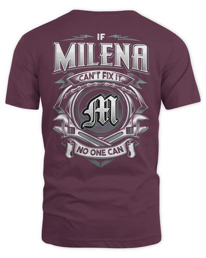 MILENA AP81-K4-626 - Personalized Ahmed Quote Apparel “If Ahmed Can't Fix It, No One Can” - Unisex Standard T-Shirt - Maroon