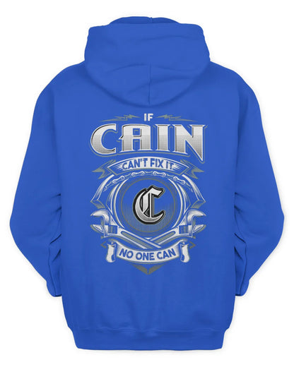 CAIN AP81-K4-626 - Personalized Ahmed Quote Apparel “If Ahmed Can't Fix It, No One Can” - Unisex Hoodie - Royal