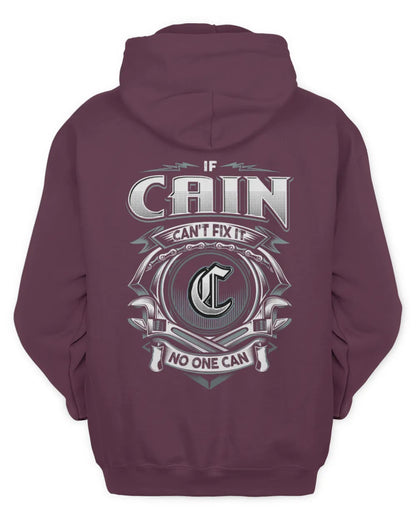 CAIN AP81-K4-626 - Personalized Ahmed Quote Apparel “If Ahmed Can't Fix It, No One Can” - Unisex Hoodie - Maroon