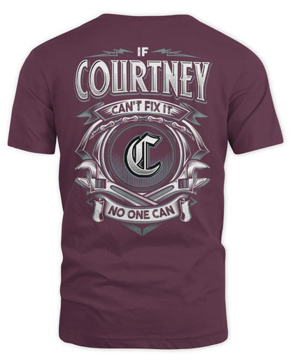 COURTNEY AP81-K4-626 - Personalized Ahmed Quote Apparel “If Ahmed Can't Fix It, No One Can” - Unisex Standard T-Shirt - Maroon