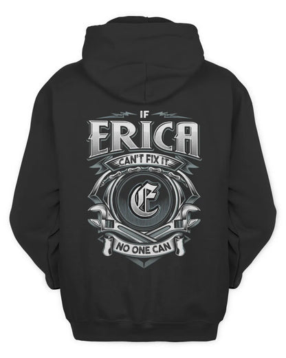 ERICA AP81-K4-626 - Personalized Ahmed Quote Apparel “If Ahmed Can't Fix It, No One Can” - Unisex Hoodie - Black