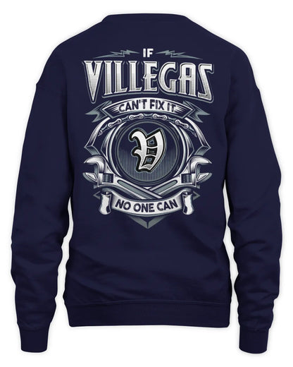 VILLEGAS AP81-K4-626 - Personalized Ahmed Quote Apparel “If Ahmed Can't Fix It, No One Can” - Unisex Sweatshirt - Navy