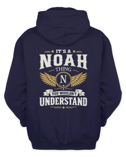NOAH KT06-M008 It’s a [NAME] Thing – You Wouldn’t Understand | Personalized Vintage T-Shirt - Unisex Hoodie - Navy