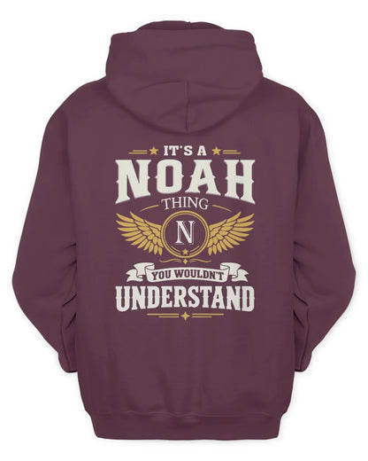 NOAH KT06-M008 It’s a [NAME] Thing – You Wouldn’t Understand | Personalized Vintage T-Shirt - Unisex Hoodie - Maroon