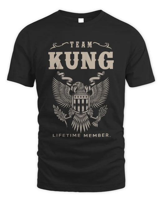 KUNG TP06-K82 – Personalized Classic Style Apparel “Team NAME Lifetime Member”