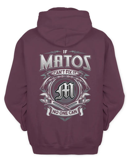 MATOS AP81-K4-626 - Personalized Ahmed Quote Apparel “If Ahmed Can't Fix It, No One Can” - Unisex Hoodie - Maroon