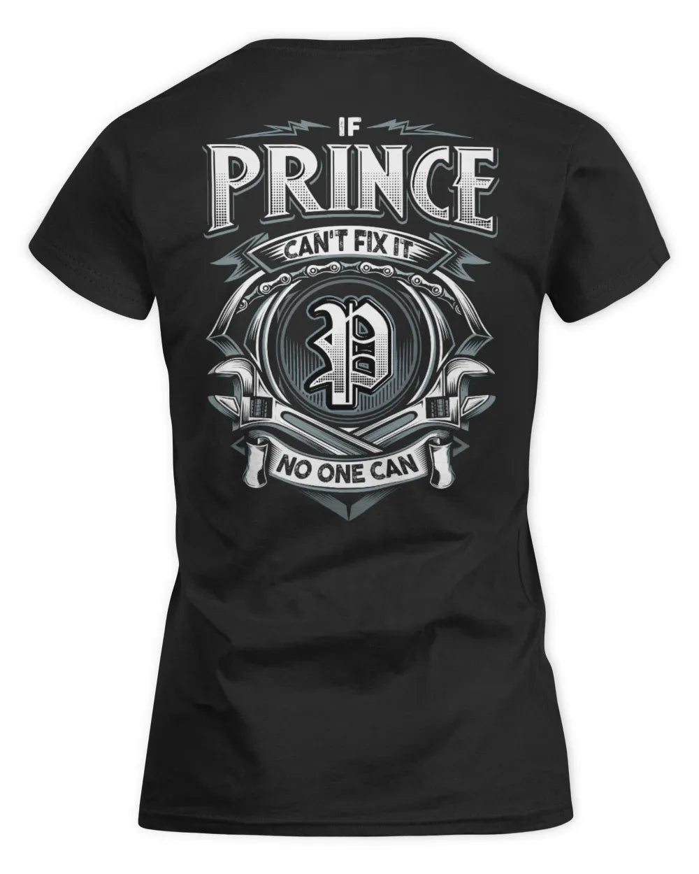 PRINCE AP81-K4-626 - Personalized Ahmed Quote Apparel “If Ahmed Can't Fix It, No One Can” - Women's Standard T-Shirt - Black