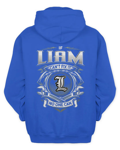 LIAM AP81-K4-626 - Personalized Ahmed Quote Apparel “If Ahmed Can't Fix It, No One Can” - Unisex Hoodie - Royal
