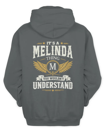 MELINDA KT06-M008 It’s a [NAME] Thing – You Wouldn’t Understand | Personalized Vintage T-Shirt - Unisex Hoodie - Charcoal