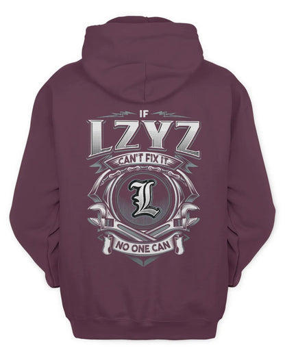 LZYZ AP81-K4-626 - Personalized Ahmed Quote Apparel “If Ahmed Can't Fix It, No One Can” - Unisex Hoodie - Maroon