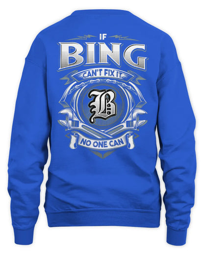 BING AP81-K4-626 - Personalized Ahmed Quote Apparel “If Ahmed Can't Fix It, No One Can” - Unisex Sweatshirt - Royal