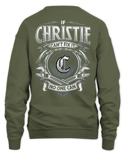 CHRISTIE AP81-K4-626 - Personalized Ahmed Quote Apparel “If Ahmed Can't Fix It, No One Can” - Unisex Sweatshirt - Military Green