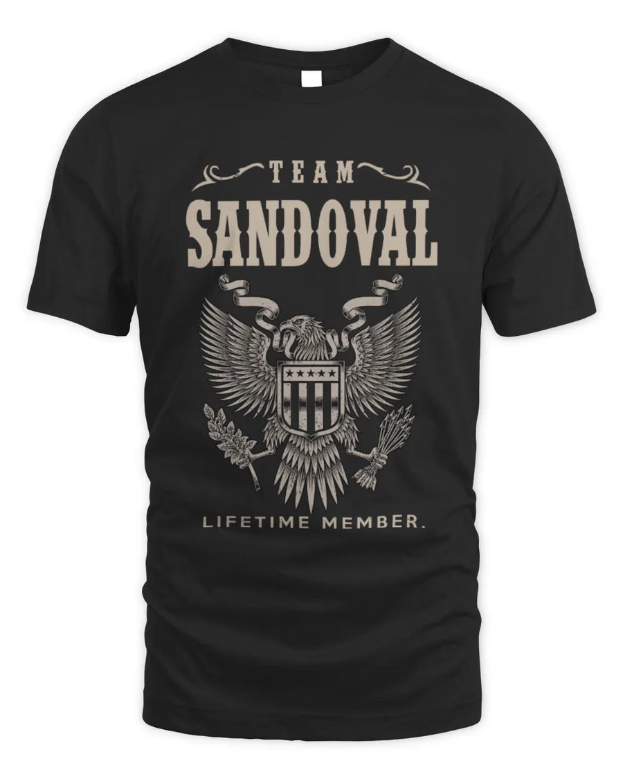 SANDOVAL TP06-K82 – Personalized Classic Style Apparel “Team NAME Lifetime Member”