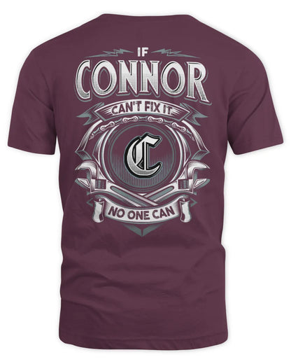 CONNOR AP81-K4-626 - Personalized Ahmed Quote Apparel “If Ahmed Can't Fix It, No One Can” - Unisex Standard T-Shirt - Maroon