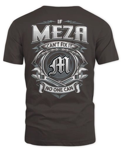 MEZA AP81-K4-626 - Personalized Ahmed Quote Apparel “If Ahmed Can't Fix It, No One Can” - Unisex Standard T-Shirt - Dark Chocolate