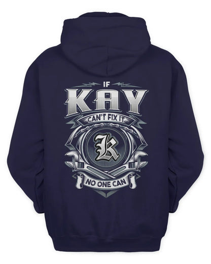 KAY AP81-K4-626 - Personalized Ahmed Quote Apparel “If Ahmed Can't Fix It, No One Can” - Unisex Hoodie - Navy