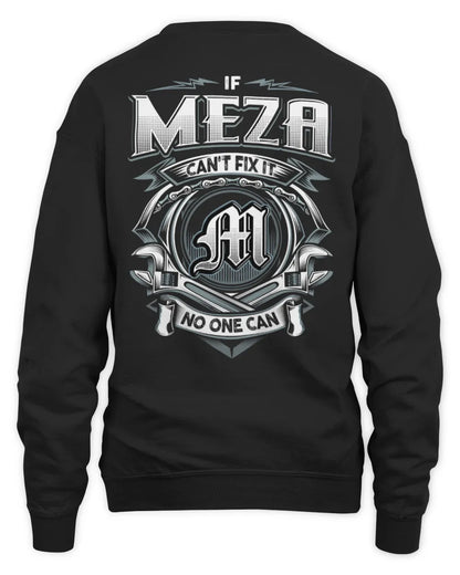 MEZA AP81-K4-626 - Personalized Ahmed Quote Apparel “If Ahmed Can't Fix It, No One Can” - Unisex Sweatshirt - Black