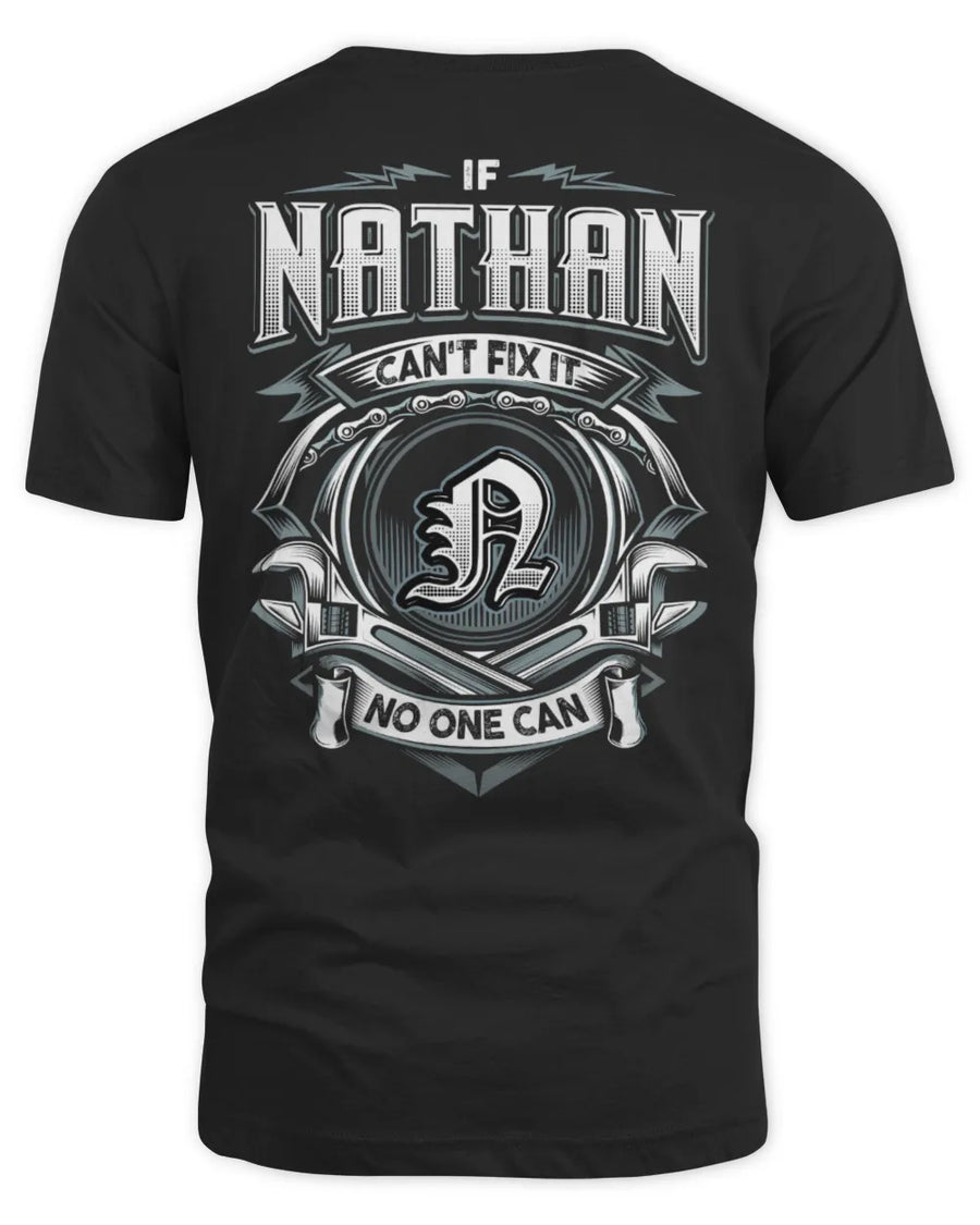 NATHAN AP81-K4-626 - Personalized Ahmed Quote Apparel “If Ahmed Can't Fix It, No One Can”