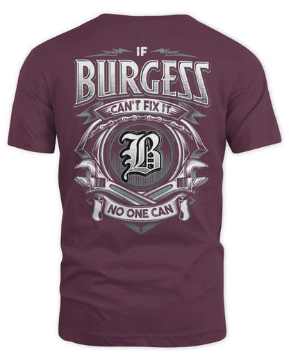 BURGESS AP81-K4-626 - Personalized Ahmed Quote Apparel “If Ahmed Can't Fix It, No One Can” - Unisex Standard T-Shirt - Maroon