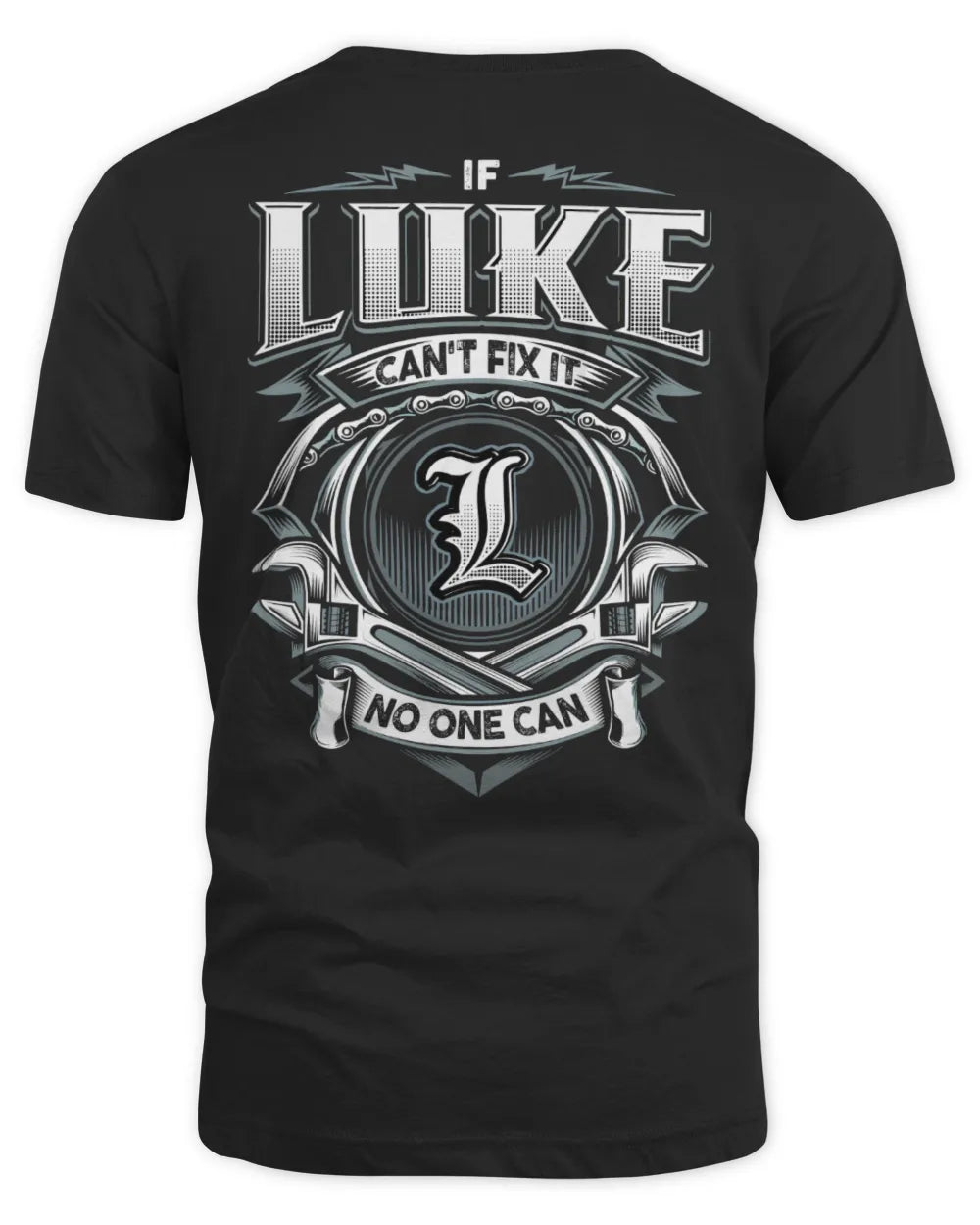 LUKE AP81-K4-626 - Personalized Ahmed Quote Apparel “If Ahmed Can't Fix It, No One Can”