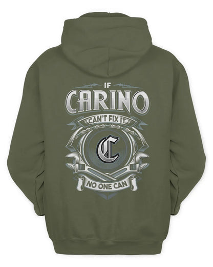 CARINO AP81-K4-626 - Personalized Ahmed Quote Apparel “If Ahmed Can't Fix It, No One Can” - Unisex Hoodie - Military Green