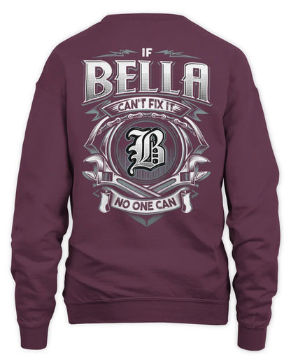 BELLA AP81-K4-626 - Personalized Ahmed Quote Apparel “If Ahmed Can't Fix It, No One Can” - Unisex Sweatshirt - Maroon