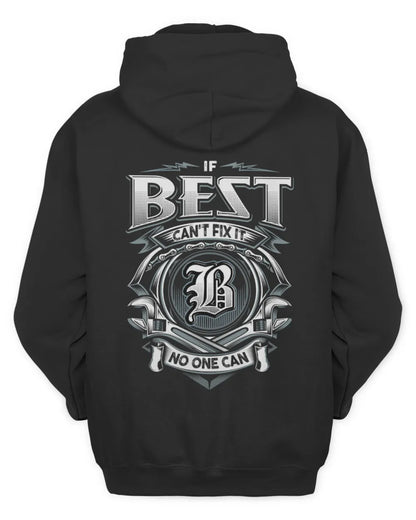 BEST AP81-K4-626 - Personalized Ahmed Quote Apparel “If Ahmed Can't Fix It, No One Can” - Unisex Hoodie - Black