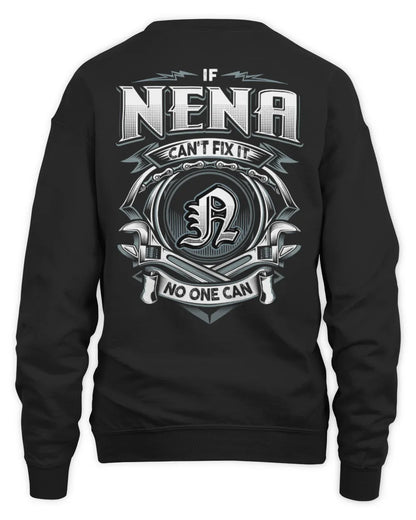 NENA AP81-K4-626 - Personalized Ahmed Quote Apparel “If Ahmed Can't Fix It, No One Can” - Unisex Sweatshirt - Black