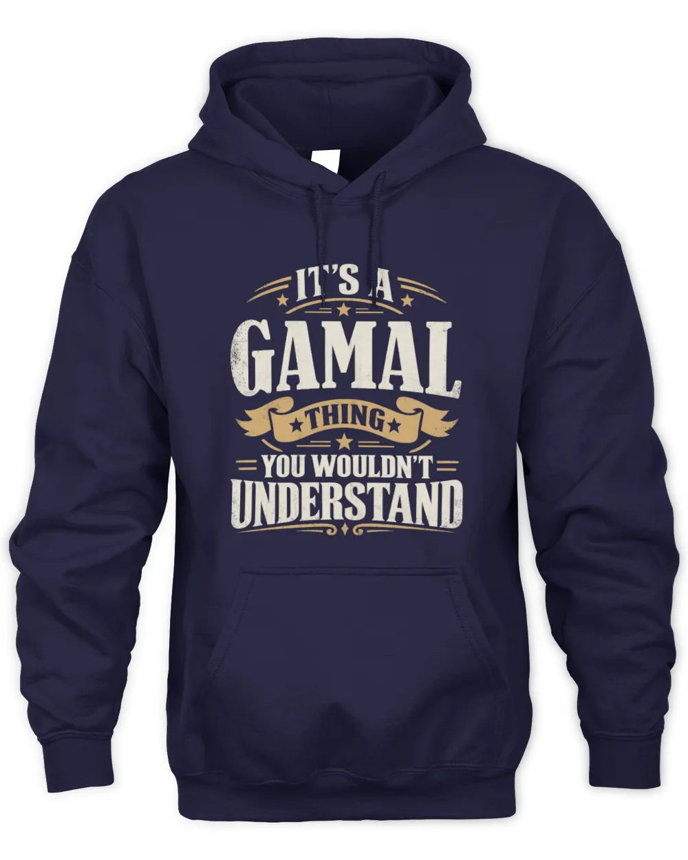 GAMAL P08 TH51 - Personalized “It’s a/an [NAME] Thing – You Wouldn’t Understand” Shirt - Unisex Hoodie - Navy