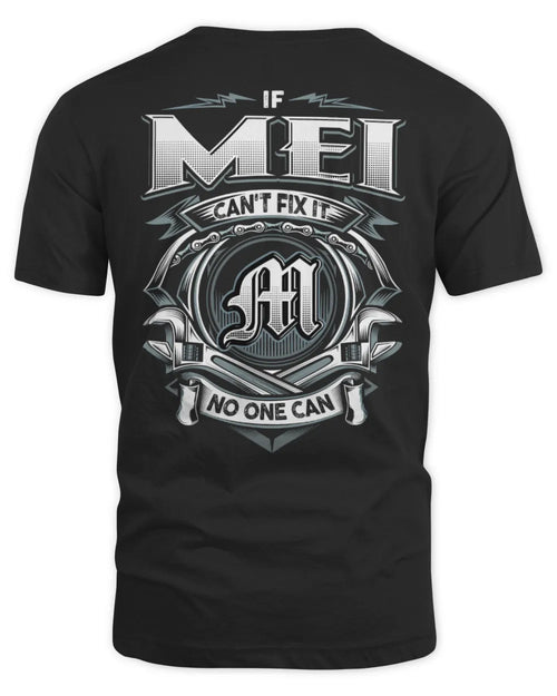MEI AP81-K4-626 - Personalized Ahmed Quote Apparel “If Ahmed Can't Fix It, No One Can” - Unisex Standard T-Shirt - Black