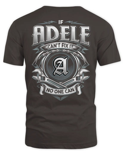 ADELE AP81-K4-626 - Personalized Ahmed Quote Apparel “If Ahmed Can't Fix It, No One Can” - Unisex Standard T-Shirt - Dark Chocolate