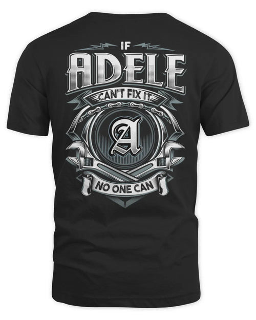 ADELE AP81-K4-626 - Personalized Ahmed Quote Apparel “If Ahmed Can't Fix It, No One Can” - Unisex Standard T-Shirt - Black