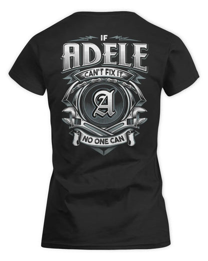 ADELE AP81-K4-626 - Personalized Ahmed Quote Apparel “If Ahmed Can't Fix It, No One Can” - Women's Standard T-Shirt - Black