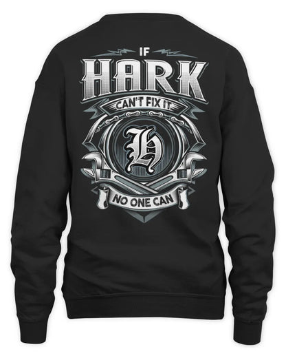 HARK AP81-K4-626 - Personalized Ahmed Quote Apparel “If Ahmed Can't Fix It, No One Can” - Unisex Sweatshirt - Black