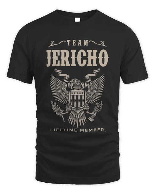 JERICHO TP06-K82 – Personalized Classic Style Apparel “Team NAME Lifetime Member”