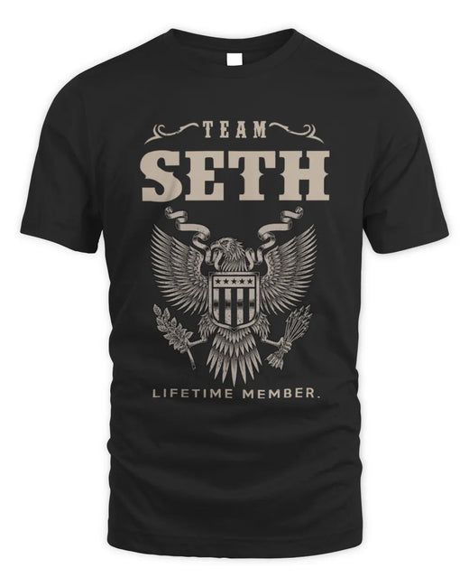 SETH TP06-K82 – Personalized Classic Style Apparel “Team NAME Lifetime Member”
