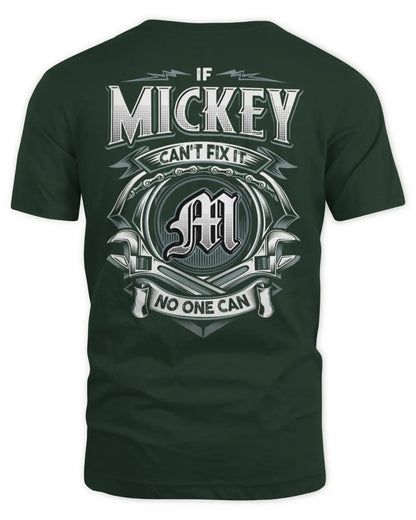 MICKEY AP81-K4-626 - Personalized Ahmed Quote Apparel “If Ahmed Can't Fix It, No One Can” - Unisex Standard T-Shirt - Forest Green