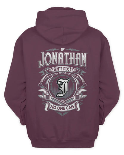 JONATHAN AP81-K4-626 - Personalized Ahmed Quote Apparel “If Ahmed Can't Fix It, No One Can” - Unisex Hoodie - Maroon