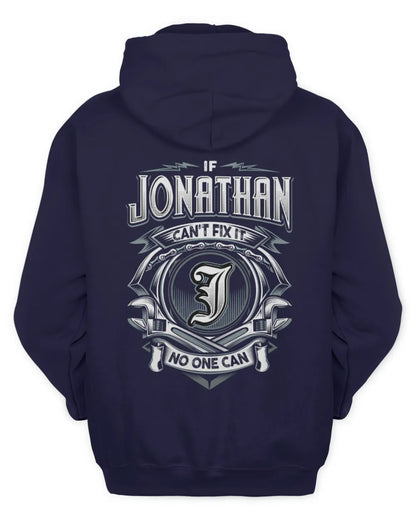 JONATHAN AP81-K4-626 - Personalized Ahmed Quote Apparel “If Ahmed Can't Fix It, No One Can” - Unisex Hoodie - Navy