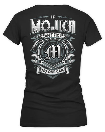 MOJICA AP81-K4-626 - Personalized Ahmed Quote Apparel “If Ahmed Can't Fix It, No One Can” - Women's V-Neck T-Shirt - Black