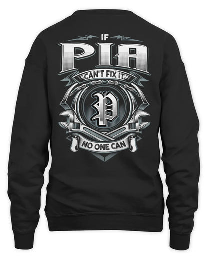 PIA AP81-K4-626 - Personalized Ahmed Quote Apparel “If Ahmed Can't Fix It, No One Can” - Unisex Sweatshirt - Black