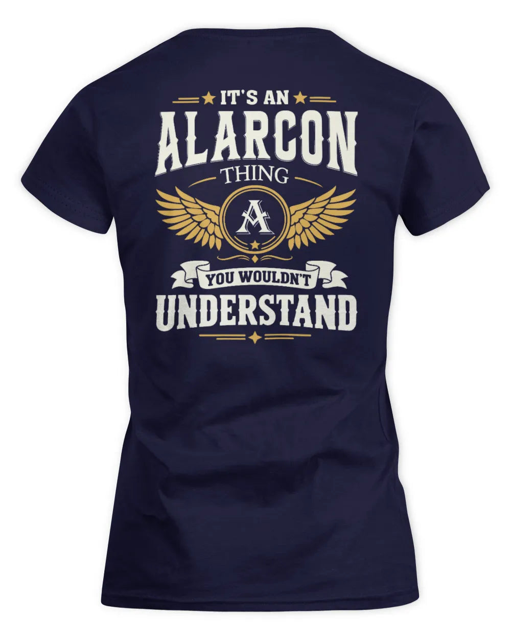 ALARCON KT06-M008 It’s a [NAME] Thing – You Wouldn’t Understand | Personalized Vintage T-Shirt - Women's Standard T-Shirt - Navy