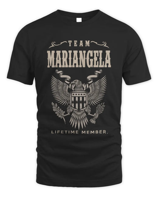 MARIANGELA TP06-K82 – Personalized Classic Style Apparel “Team NAME Lifetime Member”