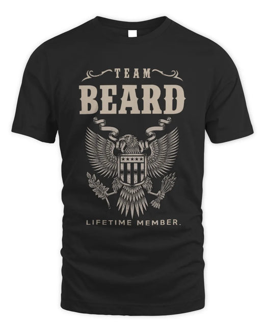 BEARD TP06-K82 – Personalized Classic Style Apparel “Team NAME Lifetime Member”